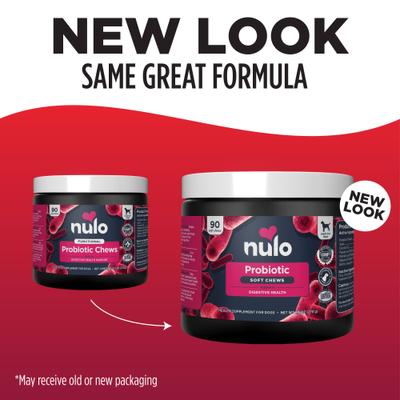 Probiotic Beef Flavored Soft Chews Digestive Supplement for Dogs, 90 count