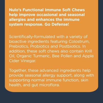 Beef Flavored Soft Chew Immune & Allergy Supplement for Dogs, 90 Count