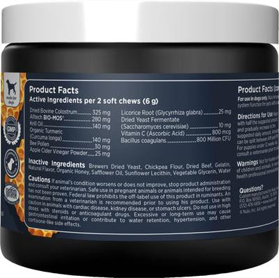 Beef Flavored Soft Chew Immune & Allergy Supplement for Dogs, 90 Count