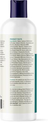 Dermabliss Medicated Anti-Bacterial & Anti-Fungal Chlorhexidine Infection Cat & Dog Shampoo, 16-fl oz bottle