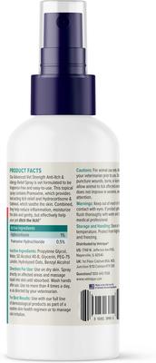 Dermabliss Anti-Itch & Allergy Relief Hydrocortisone Fragrance-Free Dog & Cat Skin Spray, 4-fl oz bottle