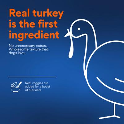 Soft-Baked Turkey Recipe Grain-Free Dog Treats (FORMERLY AMERICAN JOURNEY), 8-oz bag