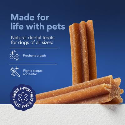 Bundle: Variety Pack - Chewy Natural Dental Chew Treats (FORMERLY TRUE ACRE FOODS): Peanut Butter, Original & Beef Flavors