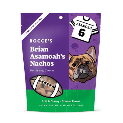 Brian Asamoah’s Nachos Beef Adult Soft & Chewy Dog Treats, 6-oz bag