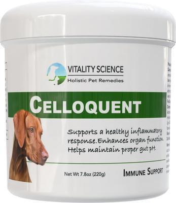 Celloquent Multi-Nutrient Immune Support Powder Supplement for Dogs, 120-gr