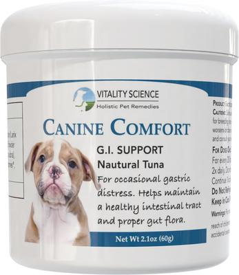 Canine Comfort Tuna Formula Digestive Aid Powder Supplement for Dogs, 220-gr
