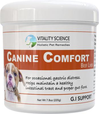 Canine Comfort Beef Liver Formula Digestive Aid Powder Supplement for Dogs, 220 g