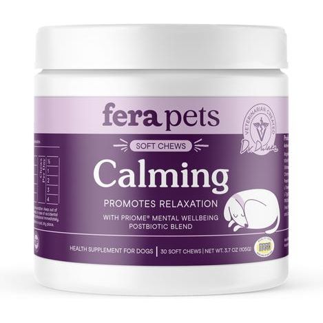 Fera Pets, Calming Support for Dogs. 30 y 90 chews