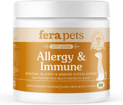 Allergy & Immune Support Soft Chew Supplement for Dogs, 30 count