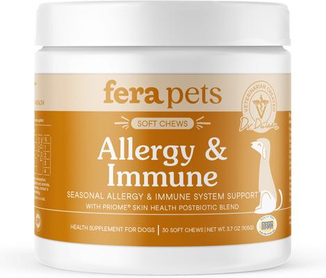 Allergy & Immune Support Soft Chew Supplement for Dogs, 90 count
