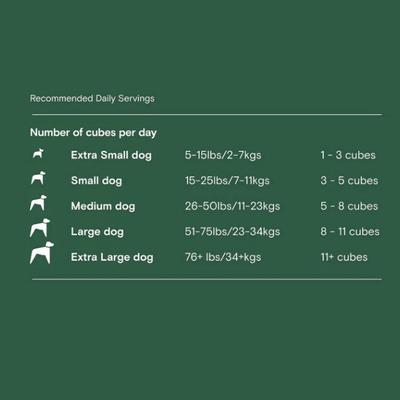 Frozen Wild Venison Raw Dog Food, 3-lb bag, case of 3