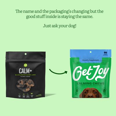 Calm+ Chicken Flavored Soft Chew Calming Stress & Anxiety Support Supplement for Dogs, 90 count