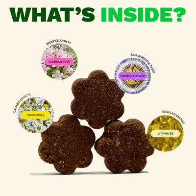 Calm+ Chicken Flavored Soft Chew Calming Stress & Anxiety Support Supplement for Dogs, 90 count