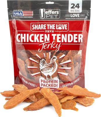Limited Ingredient Chicken Jerky Dog Treats, 24-oz bag
