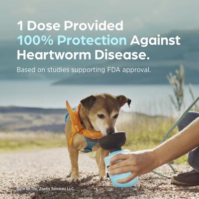 Chewable Tablet for Dogs, 22.1-44.0 lbs, (Teal Box), 1 Chewable Tablet (1-mo. supply)