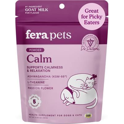 Fera Pets, Goat Milk Calming Supplement for Dogs and Cats. 180 gr