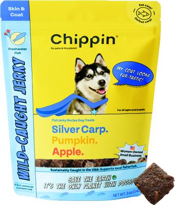 Wild-Caught Fish Jerky Soft Dog Treat, 5-oz bag