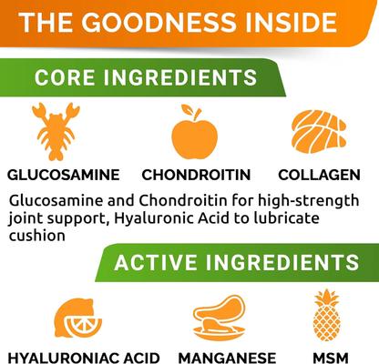 Liquid Glucosamine with Collagen Hip & Joint Supplement for Dogs, 16-fl oz bottle