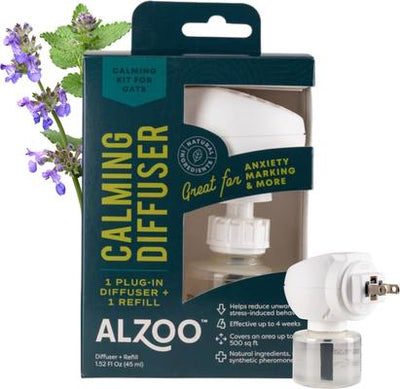 Natural Plant Based Plug-In & Refill Kit Cat Calming Diffuser