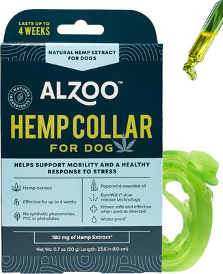 Natural Plant Based Hemp Premium Dog Collar