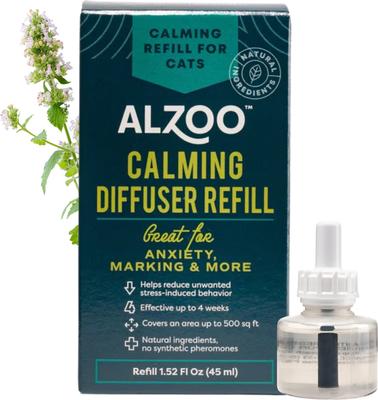 Natural Plant Based Refill for Cat Calming Diffuser, 1 count