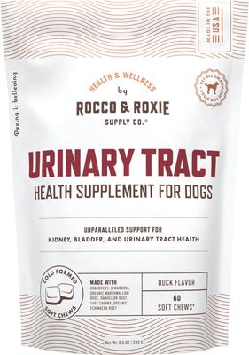 Duck Flavored Chew Urinary Supplement for Dogs, 60 count