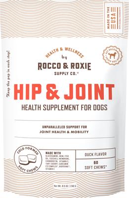 Duck Flavored Chew Joint Supplement for Dogs, 60 count