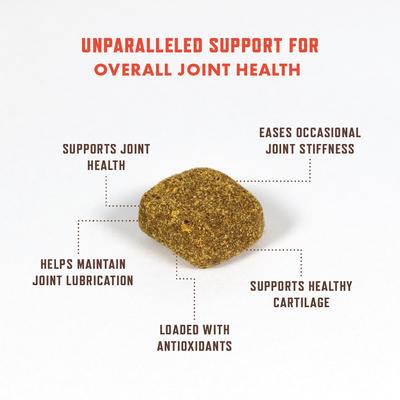 Duck Flavored Chew Joint Supplement for Dogs, 60 count