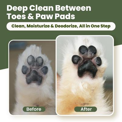 Dog & Cat Paw Cleansing Foam, 5-fl oz bottle