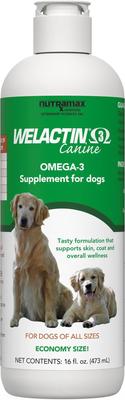Welactin Daily Omega-3 Soft Chews Skin & Coat Supplement for Dogs, 60 count