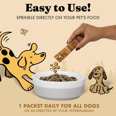 Probiotics Wolf Microbiome Powder Digestive Supplement for Dogs, 30 count