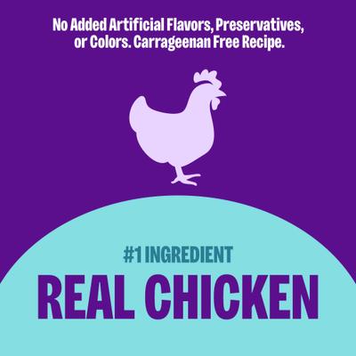 Appetizing Entrees Chicken & Egg Shredded Wet Cat Food, 2.8-oz pouch, case of 8