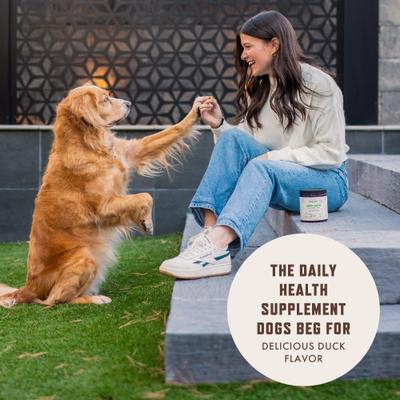 Duck Flavored Chew Lawn Protection Supplement for Dogs, 90 count