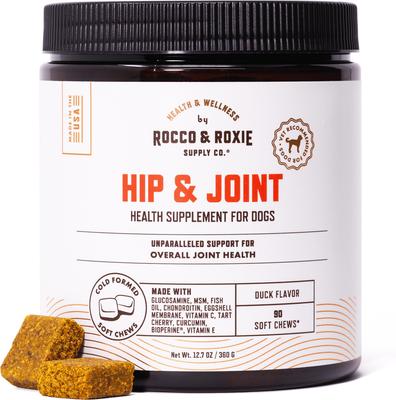 Duck Flavored Chew Joint Supplement for Dogs, 90 count