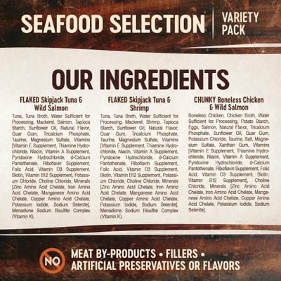 CORE Signature Selects Seafood Selection Variety Pack Canned Cat Food, 2.8-oz, case of 8