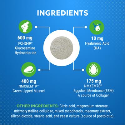 Laboratories Cosequin Elements Chewable Tablets Joint Health Supplement for Dogs, 75 count