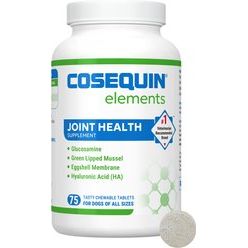 Cosequin Elements Joint Health, Green Lipped Mussel, Eggshell Membrane y Hyaluronic Acid. 75 unidades. - Nutramax