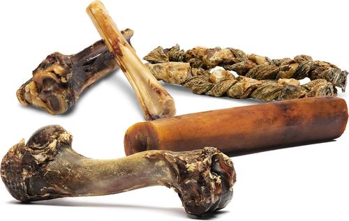 Assorted Novel Protein Sampler Value Pack Dog Bones