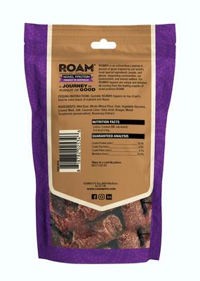 Wild Boar Toppers Chicken-Free Soft & Chewy Training Dog Treats, 4-oz bag