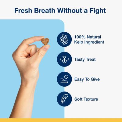 ProDen, PlaqueOff Holistic Soft Bites Oral Care Support, A.N ProDen, sabor Camote y Crema de Cacahuate, 170 g.