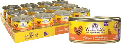 Complete Health Sliced Chicken Entree Grain-Free Canned Cat Food, 5.5-oz, case of 24