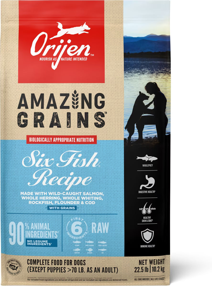 Amazing Grains Six Fish High Protein. 2 tamaños