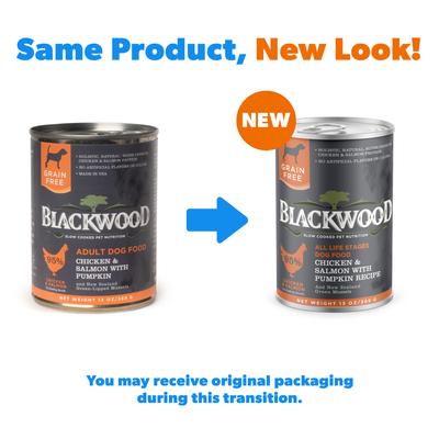 Chicken & Salmon with Pumpkin Grain-Free Adult Canned Dog Food, 13-oz, case of 12