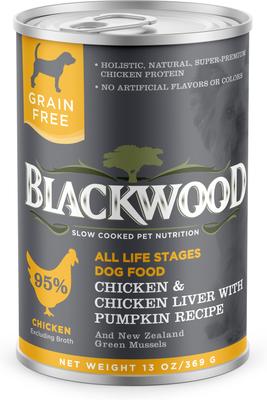 Chicken & Salmon with Pumpkin Grain-Free Adult Canned Dog Food, 13-oz, case of 12