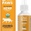 Organic 250mg Full Spectrum Hemp Extract Tincture Calming Supplement for Cats, 1-fl oz bottle