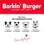 Barkin Burger Beef & Pumpkin Grain-Free Dehydrated Dog Treats, 24-oz bag