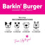 Barkin Burger Salmon & Pumpkin Grain-Free Dehydrated Dog Treats, 16-oz bag