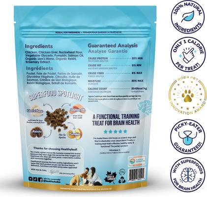 Chicken Soft & Chewy Low-Calorie Dog Training Treats, 6.5-oz bag