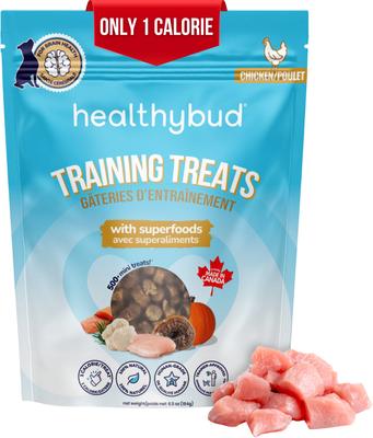 Chicken Soft & Chewy Low-Calorie Dog Training Treats, 6.5-oz bag