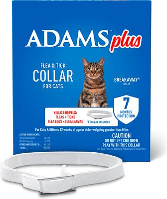 Collar antipulgas y garrapatas Plus para gatos, 2 unidades